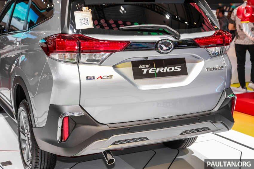 GIIAS 2023: Daihatsu Terios facelift – kembar Aruz dan Rush diberikan perubahan gaya, enjin masih sama 1655149