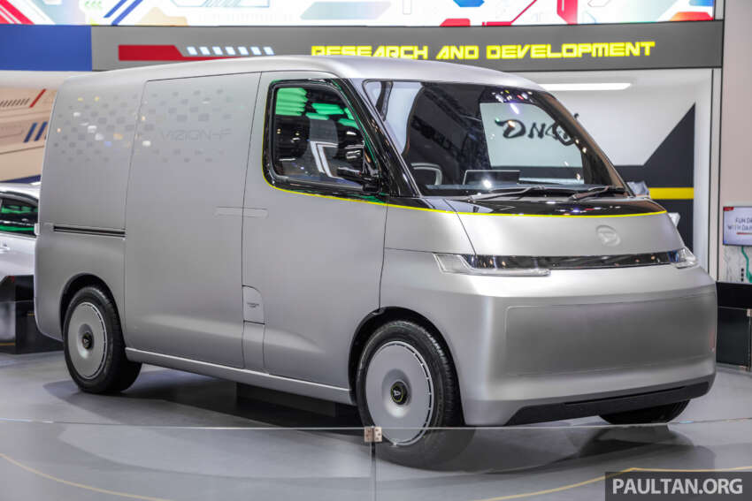 GIIAS 2023: Daihatsu Vision-F concept debuts – fully electric Gran Max; 28 kWh battery, 200 km EV range 1654933