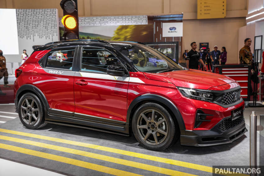GIIAS 2023: Honda WR-V yang direndahkan, ditambah dengan kit badan agresif, nampak macam <em>hot-hatch</em>! 1654596