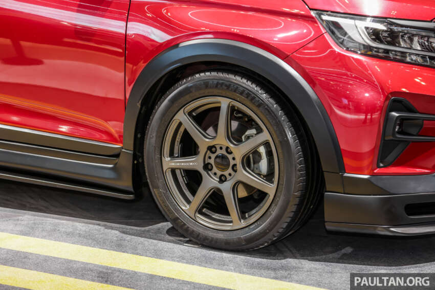 GIIAS 2023: Honda WR-V yang direndahkan, ditambah dengan kit badan agresif, nampak macam <em>hot-hatch</em>! 1654602