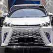 Lexus LM 350h previewed – 2.5L hybrid with 250 PS; four-seat config with 48-inch rear display