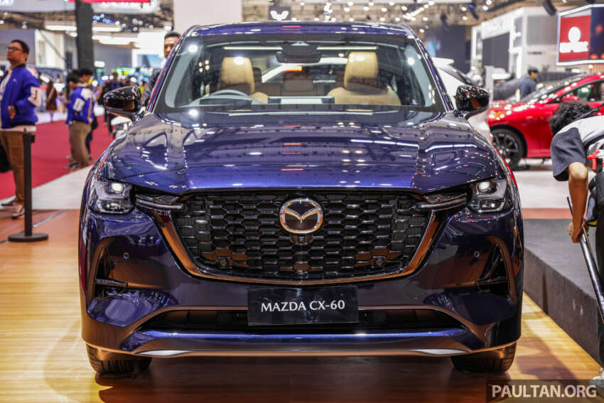 GIIAS 2023: Mazda CX-60 makes public debut – two grades; 3.3L turbo mild hybrid inline-six; from RM357k 1654476