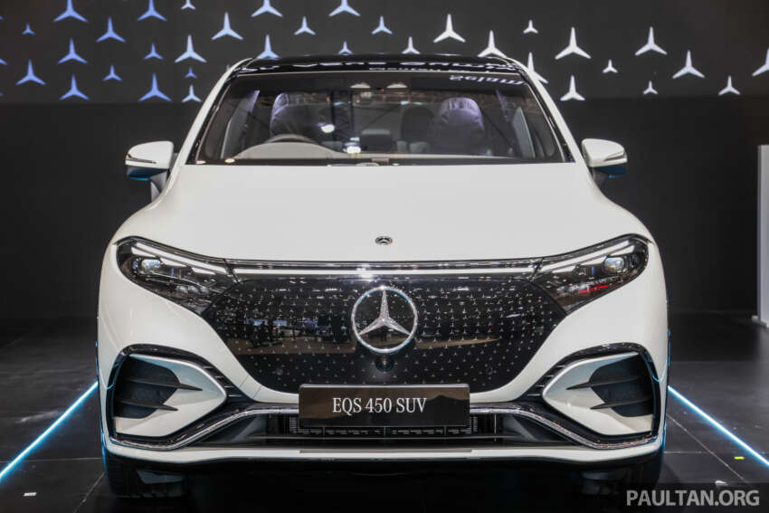GIIAS 2023: Mercedes-Benz EQS 450 4Matic AMG Line SUV debuts – 360 PS; 616 km EV range; fr RM1.05 mil 1654559