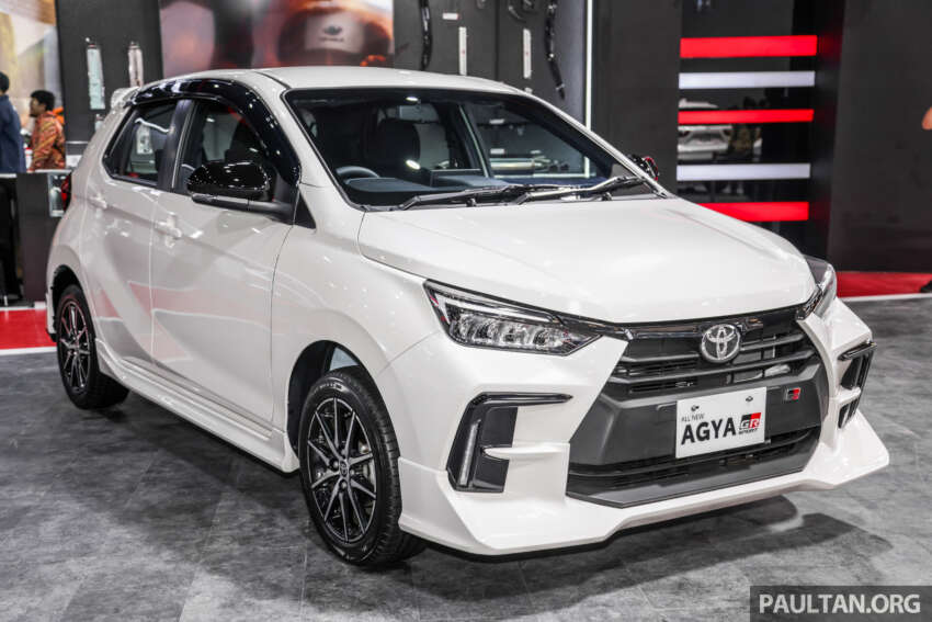 GIIAS 2023: Toyota Agya GR Sport, G on display – Axia sister from RM53k; TGRI racing versions also present 1654959