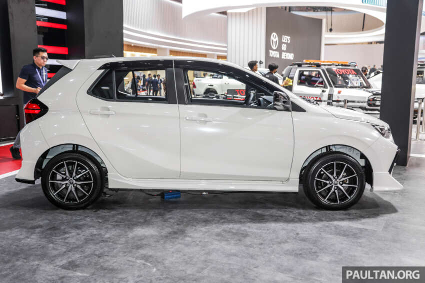 GIIAS 2023: Toyota Agya GR Sport, G on display – Axia sister from RM53k; TGRI racing versions also present 1654963
