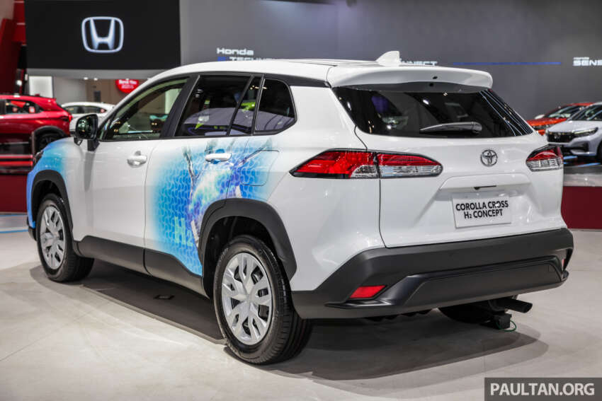 GIIAS 2023: Toyota Corolla Cross Hydrogen Concept – SUV powered by H2 with 1.6L turbo from GR Corolla 1655346