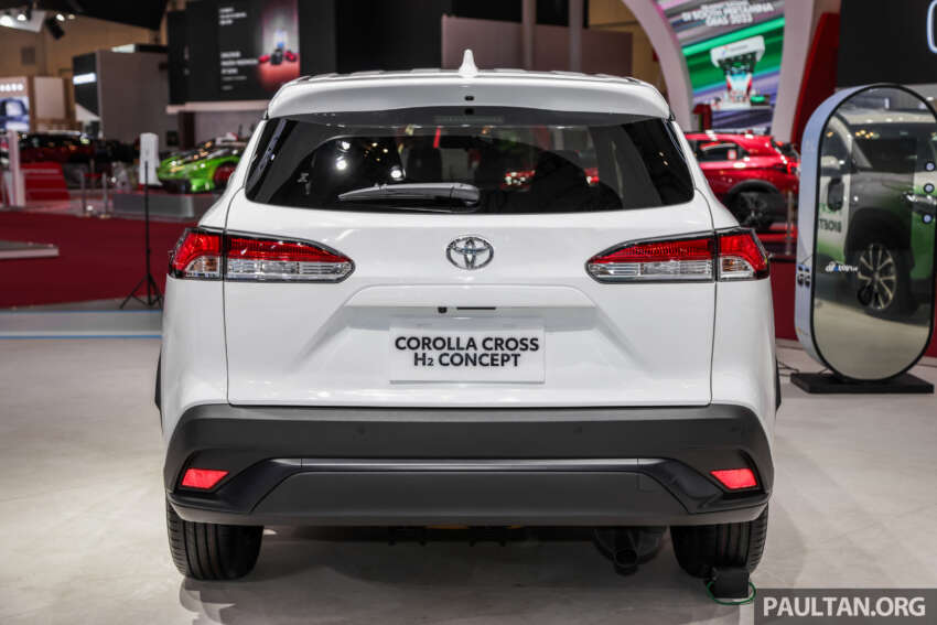 GIIAS 2023: Toyota Corolla Cross Hydrogen Concept – SUV powered by H2 with 1.6L turbo from GR Corolla 1655348