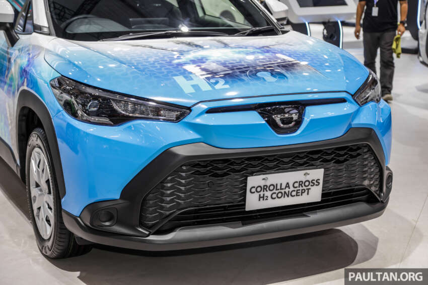 GIIAS 2023: Toyota Corolla Cross Hydrogen Concept – SUV powered by H2 with 1.6L turbo from GR Corolla 1655350