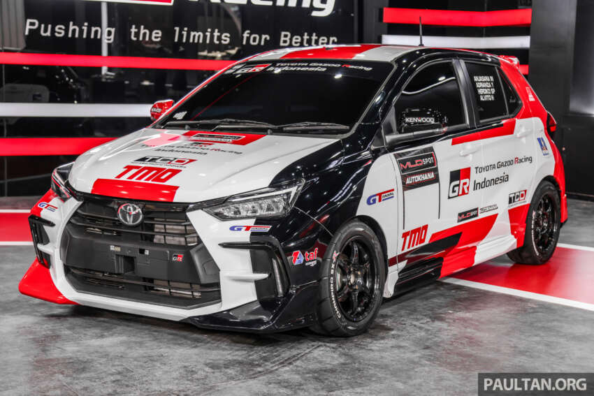 GIIAS 2023: Toyota Agya GR Sport, G on display – Axia sister from RM53k; TGRI racing versions also present 1654991