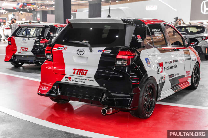 GIIAS 2023: Toyota Agya GR Sport, G on display – Axia sister from RM53k; TGRI racing versions also present 1654992