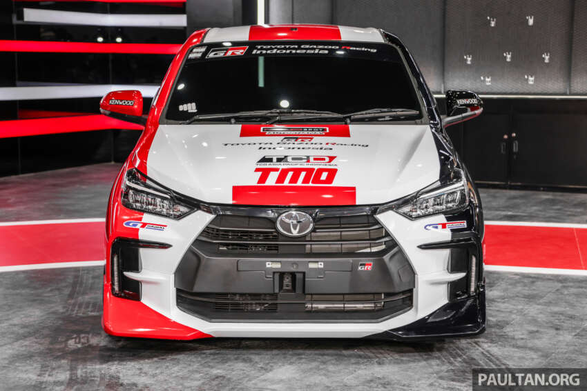 GIIAS 2023: Toyota Agya GR Sport, G on display – Axia sister from RM53k; TGRI racing versions also present 1654993