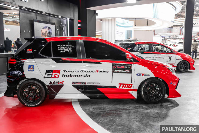GIIAS 2023: Toyota Agya GR Sport, G on display – Axia sister from RM53k; TGRI racing versions also present 1654995