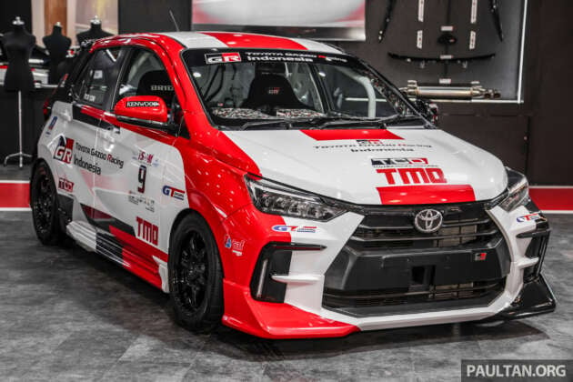 GIIAS 2023: Toyota Agya GR Sport versi perlumbaan TGRI dipamerkan, bakal gegar Gymkhana dan ITCR