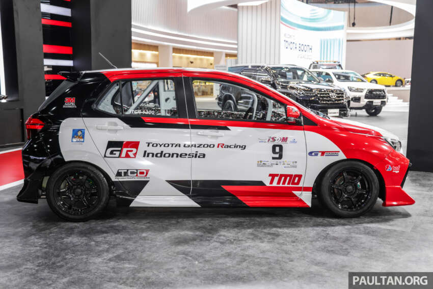 GIIAS 2023: Toyota Agya GR Sport, G on display – Axia sister from RM53k; TGRI racing versions also present 1654986