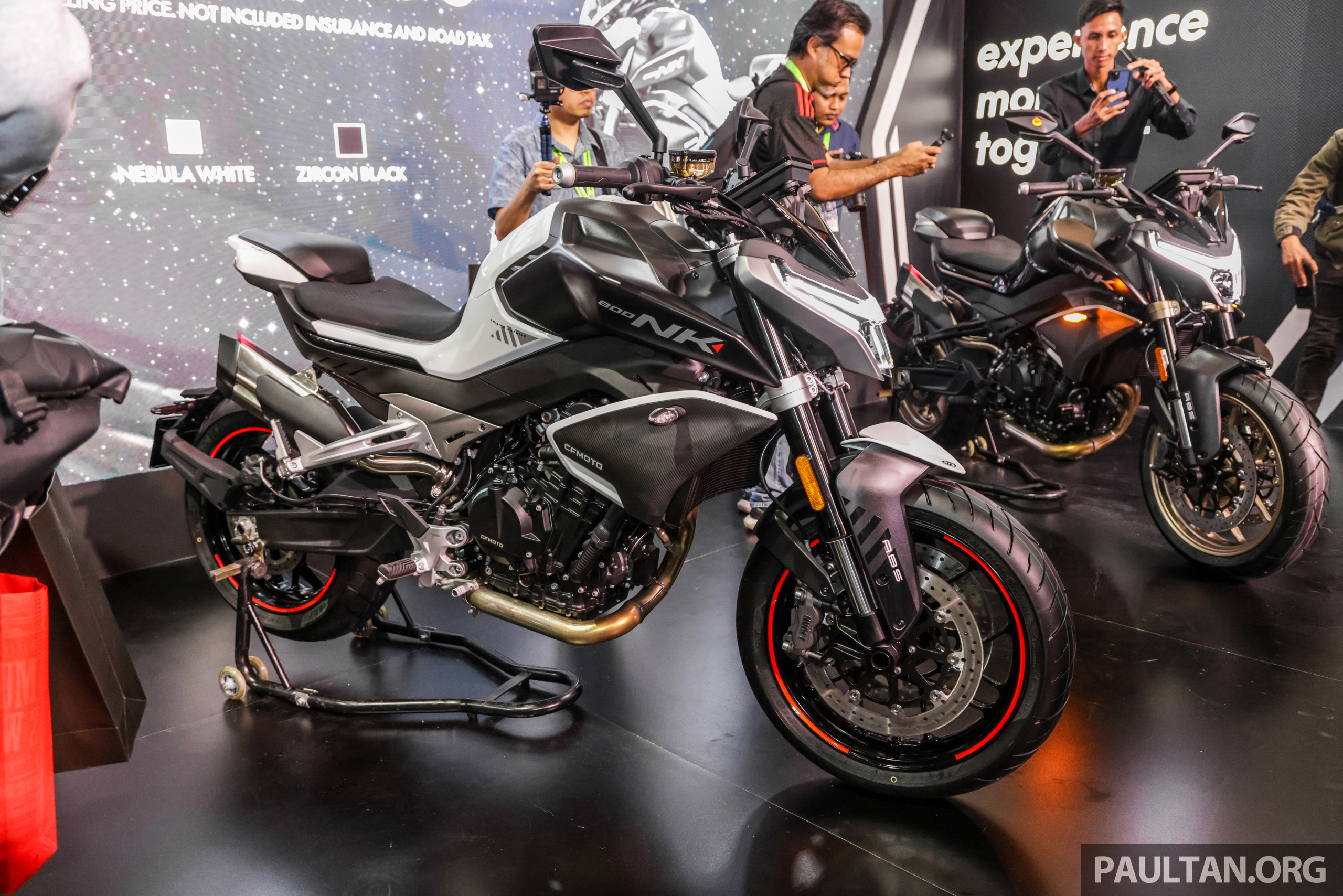2023 CFMoto 800NK Advanced naked sportsbike official Malaysia