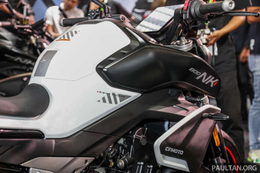 2023 CFMoto 800NK Advanced naked sportsbike official Malaysia launch at KLBS, priced at RM38,888 1659565