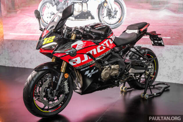 2023 QJMotor SRK600RC Malaysian launch – inline-four, 600 cc, 80 hp, priced at RM39,888