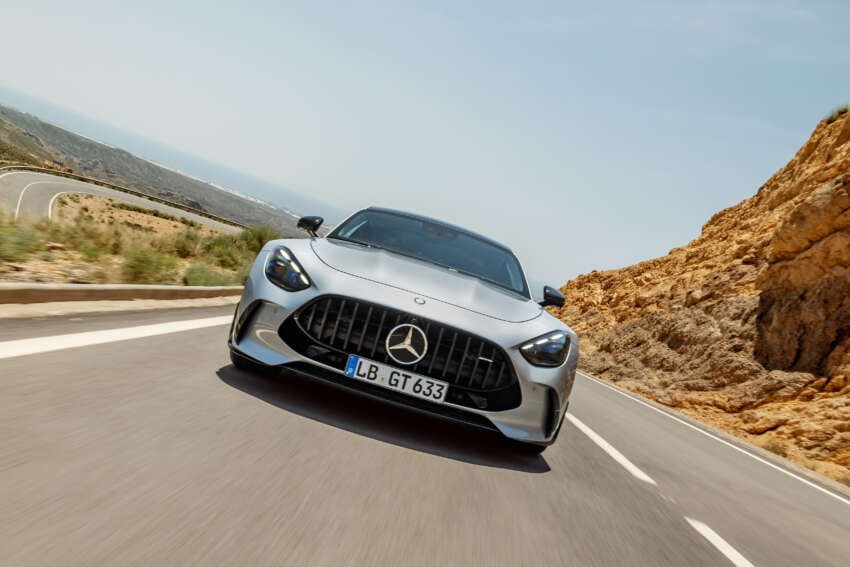 2024 Mercedes-AMG GT – 2nd-gen is larger, has AWD, optional 2+2 seats; 4.0L V8 up to 585 PS and 800 Nm 1657362