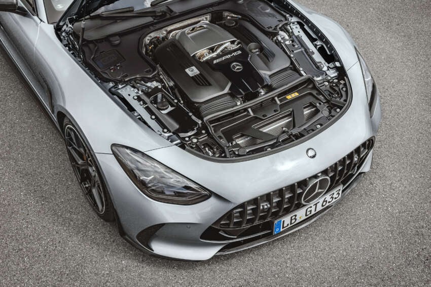 2024 Mercedes-AMG GT – 2nd-gen is larger, has AWD, optional 2+2 seats; 4.0L V8 up to 585 PS and 800 Nm 1657425