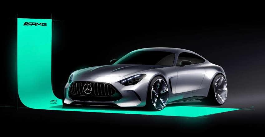 2024 Mercedes-AMG GT – 2nd-gen is larger, has AWD, optional 2+2 seats; 4.0L V8 up to 585 PS and 800 Nm 1657433