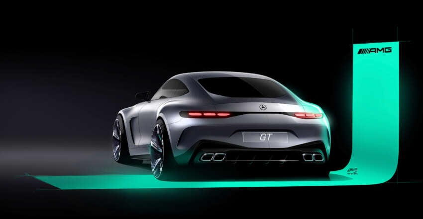 2024 Mercedes-AMG GT – 2nd-gen is larger, has AWD, optional 2+2 seats; 4.0L V8 up to 585 PS and 800 Nm 1657434