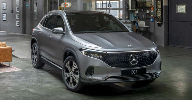 2024 Mercedes-Benz EQA facelift debuts – new front end; updated MBUX; up to 228 PS, 560 km EV range