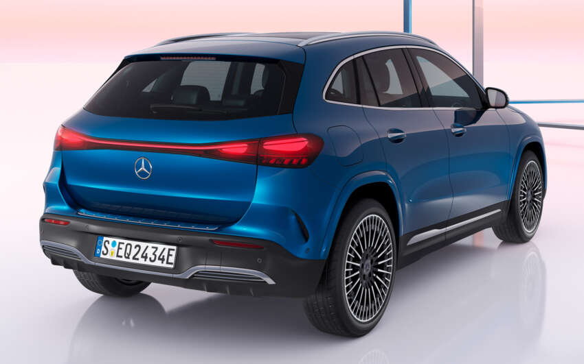 2024 Mercedes-Benz EQA facelift debuts – new front end; updated MBUX; up to 228 PS, 560 km EV range 1661153