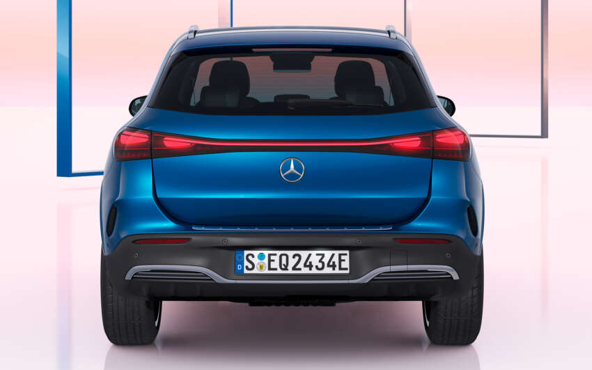 2024 Mercedes-Benz EQA facelift debuts – new front end; updated MBUX; up to 228 PS, 560 km EV range 1661156