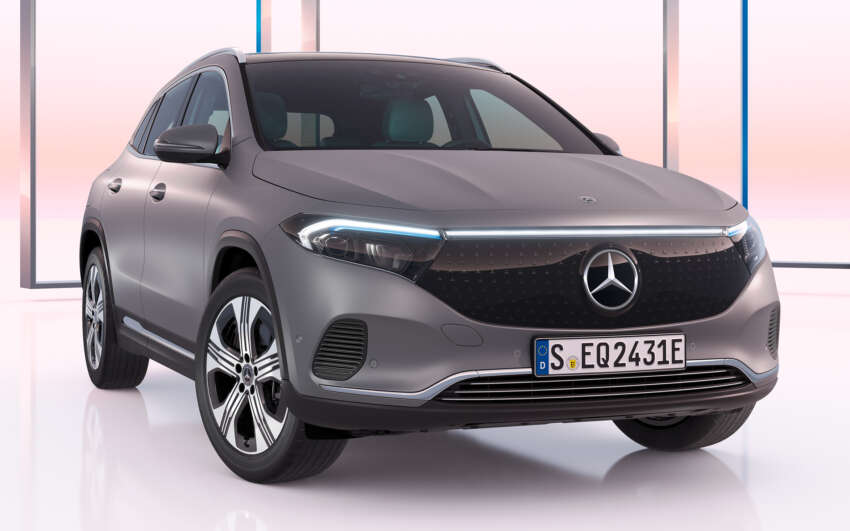 2024 Mercedes-Benz EQA facelift debuts – new front end; updated MBUX; up to 228 PS, 560 km EV range 1661159