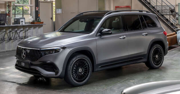 Mercedes-Benz EQB facelift diperkenal – peningkatan gaya dan kelengkapan, jarak gerak sehingga 536 km