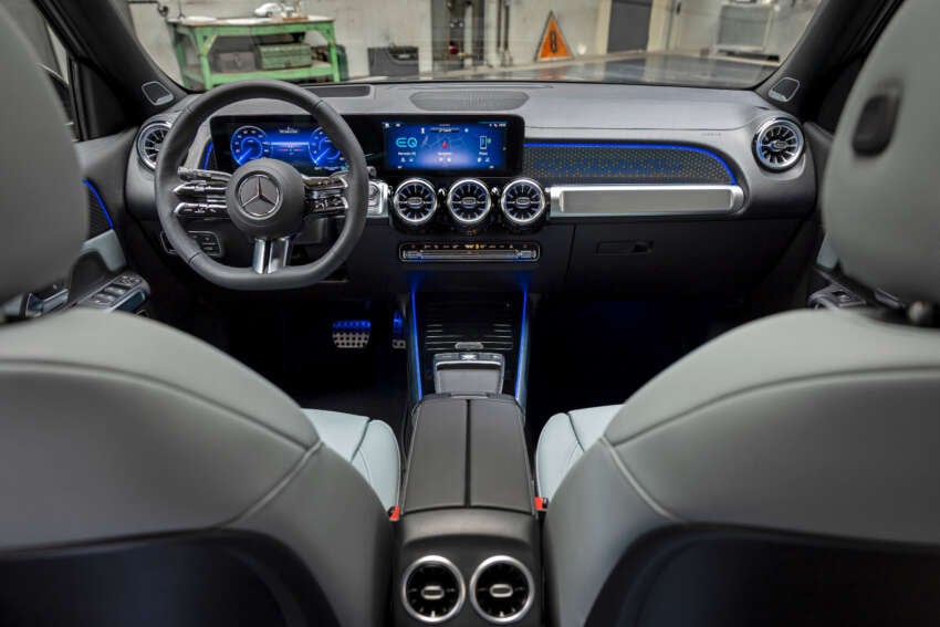 2024 Mercedes-Benz EQB facelift debuts – styling, kit tweaks; 5 or 7 seats; up to 292 PS, 536 km EV range 1661197