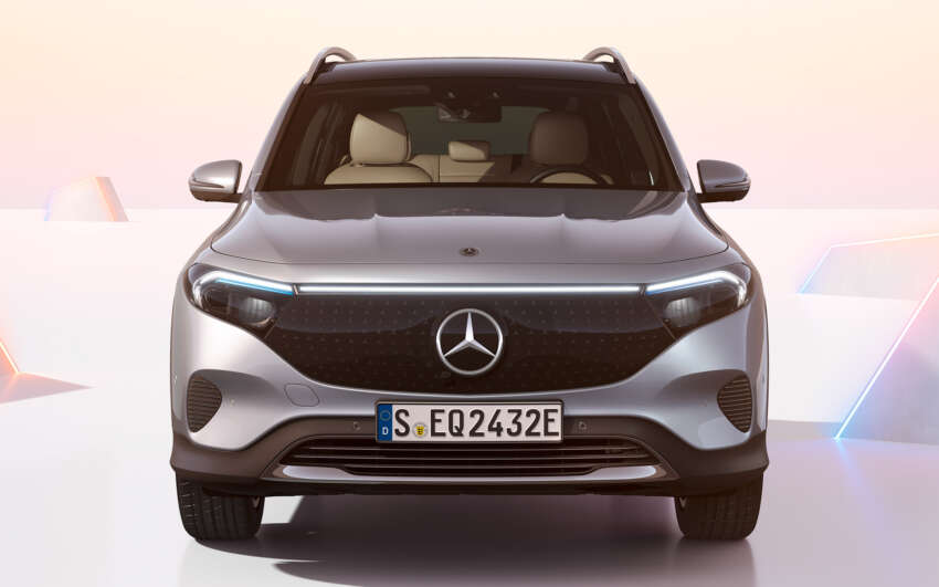 2024 Mercedes-Benz EQB facelift debuts – styling, kit tweaks; 5 or 7 seats; up to 292 PS, 536 km EV range 1661209