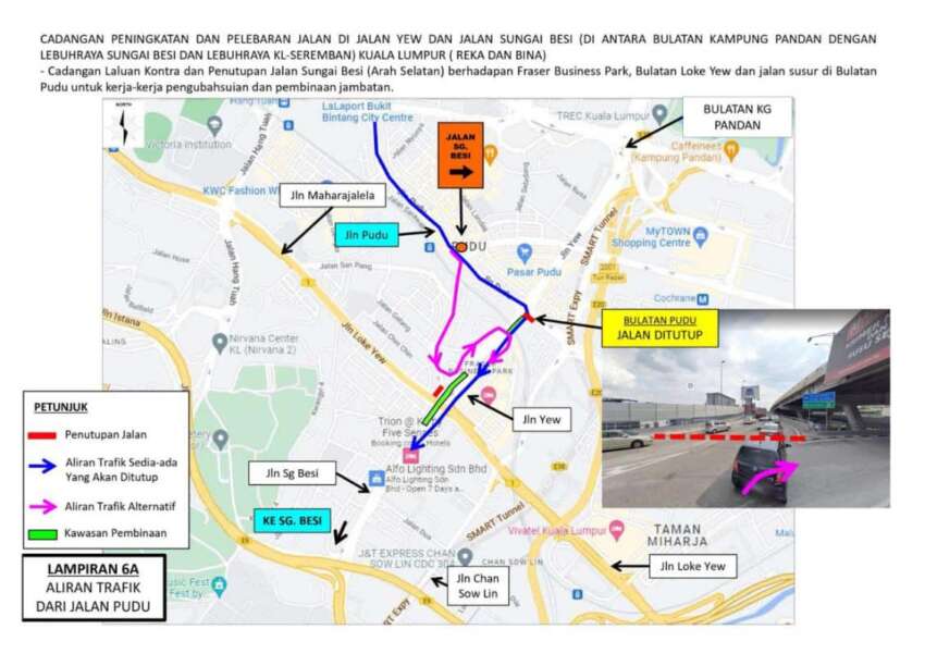 Bulatan Loke Yew and surrounding roads will be closed to all traffic for one-year from Aug 5 – DBKL 1649842