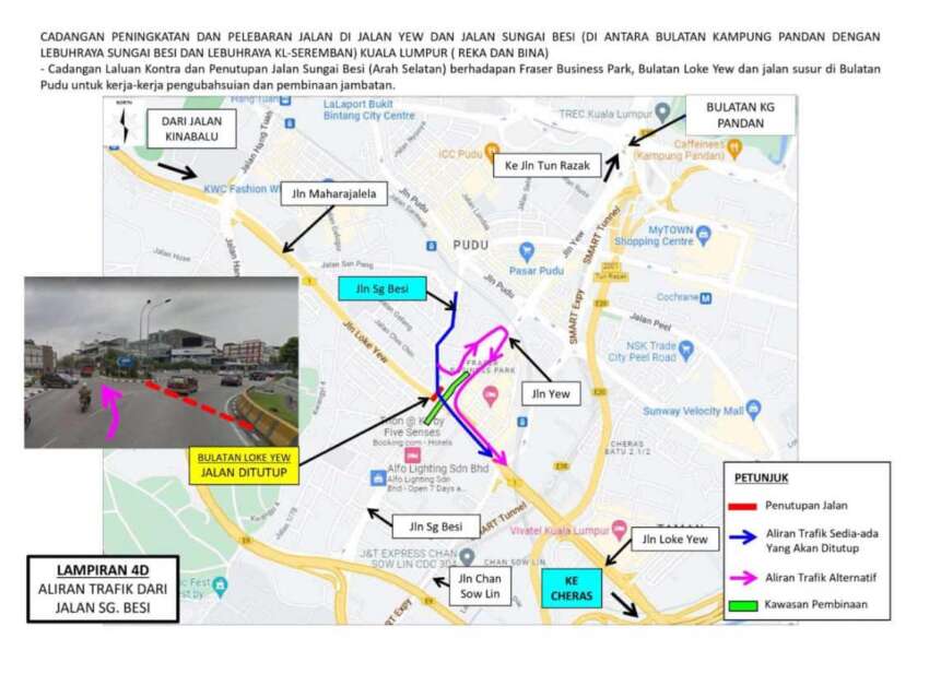 Bulatan Loke Yew and surrounding roads will be closed to all traffic for one-year from Aug 5 – DBKL 1649840