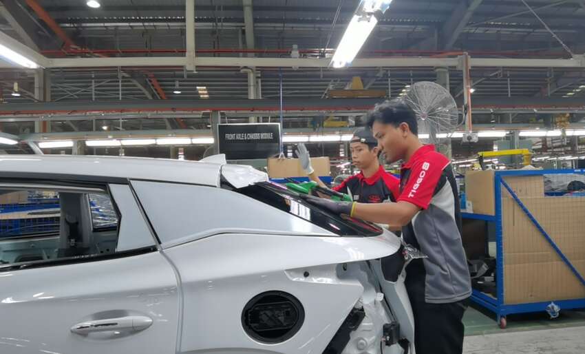 Chery completes first batch of PDI at Kulim CKD plant 1659888