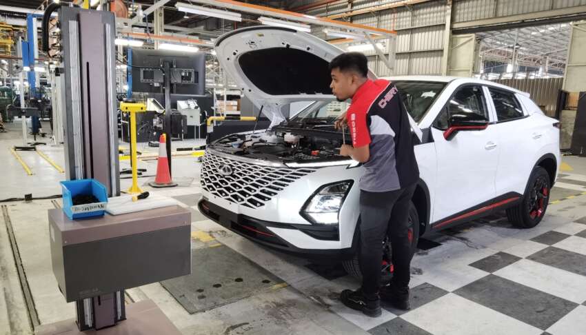 Chery completes first batch of PDI at Kulim CKD plant 1659890