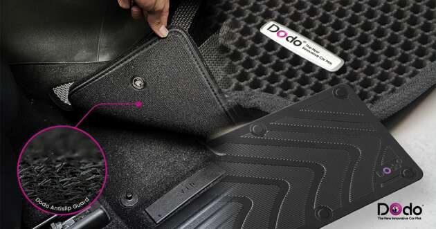 Dodo Mat unveils upgrades to its award-winning dual-layer car mats – Antislip Guard and an all-new heel pad