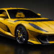 Ferrari 812 Competizione Tailor Made dengan konsep conteng luar dan dalam akan dibuka untuk lelongan