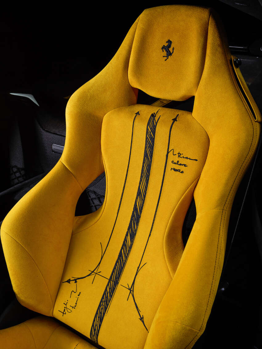 Ferrari 812 Competizione Tailor Made dengan konsep conteng luar dan dalam akan dibuka untuk lelongan 1657905