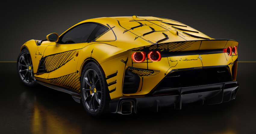 Ferrari 812 Competizione Tailor Made revealed – one-of-a-kind special with unique exterior to be auctioned 1657765