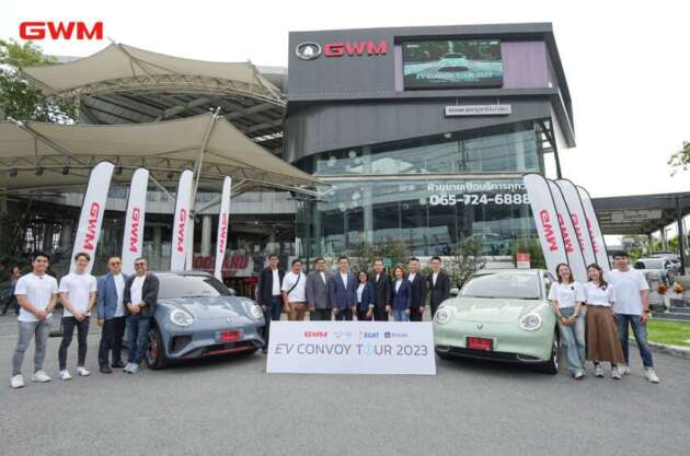 GWM EV Convoy Tour 2023 disertai 11 Ora Good Cat jelajah 15 bandar dan merentasi tiga negara