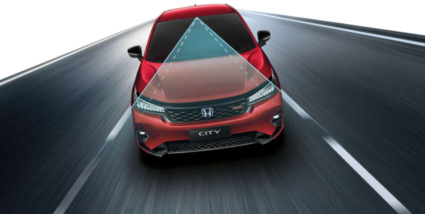 Honda City <em>facelift</em> 2023 dilancar di M’sia — lima varian termasuk hibrid, Honda Connect, dari RM84,900 1653622