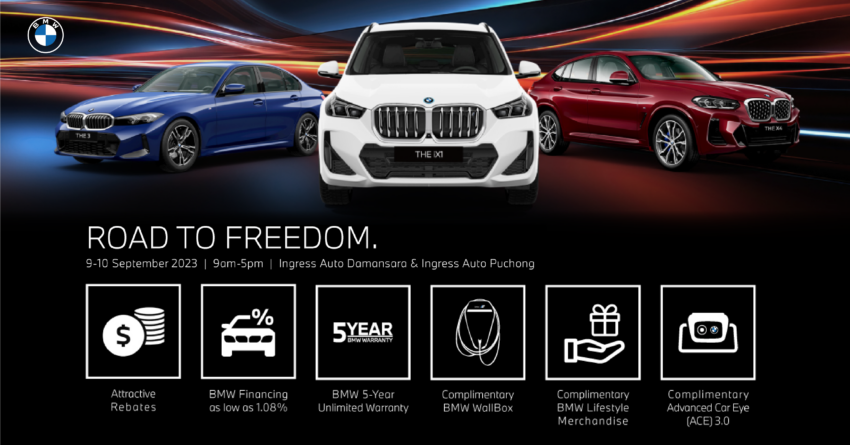 Ingress Auto Mid-Year Special – Sept 9-10, great BMW, MINI deals await you, rebate up to RM35k, free wallbox 1661913