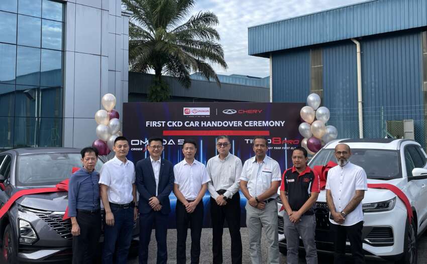 Chery Malaysia celebrates first CKD Omoda 5 and Tiggo 8 Pro handover milestone at Inokom Kulim 1661683