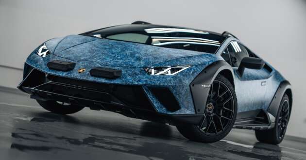 Lamborghini Huracan Sterrato Opera Unica unveiled – hand-painted one-off for brand’s 60th anniversary
