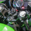 Modenas Ninja 250 ABS ditawarkan dalam warna hijau