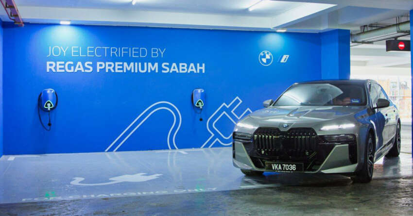 Regas Premium Sabah launches state’s first public EV charging facility – two 11 kW chargers; RM6 per hour 1655317
