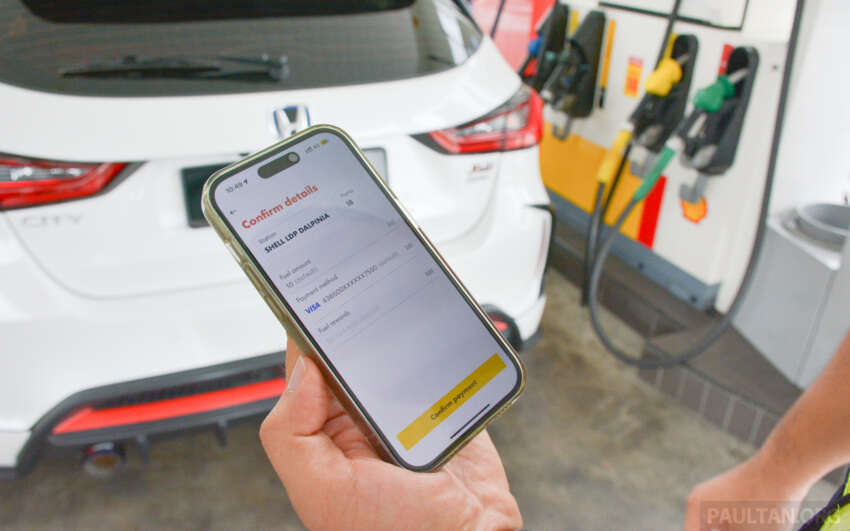 Shell App launched in Malaysia – pay for fuel from inside your car; collect and redeem BonusLink points 1657283