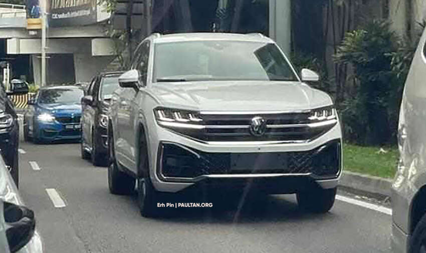 2023 Volkswagen Touareg facelift seen with Pahang trade plates, will it be CKD assembled in Pekan? 1651301