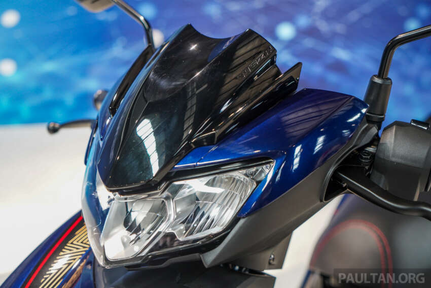 GALERI: Yamaha Y15ZR SE dengan kit aerodinamik – harga RM9,498, penampilan istimewa biru dan emas 1658866
